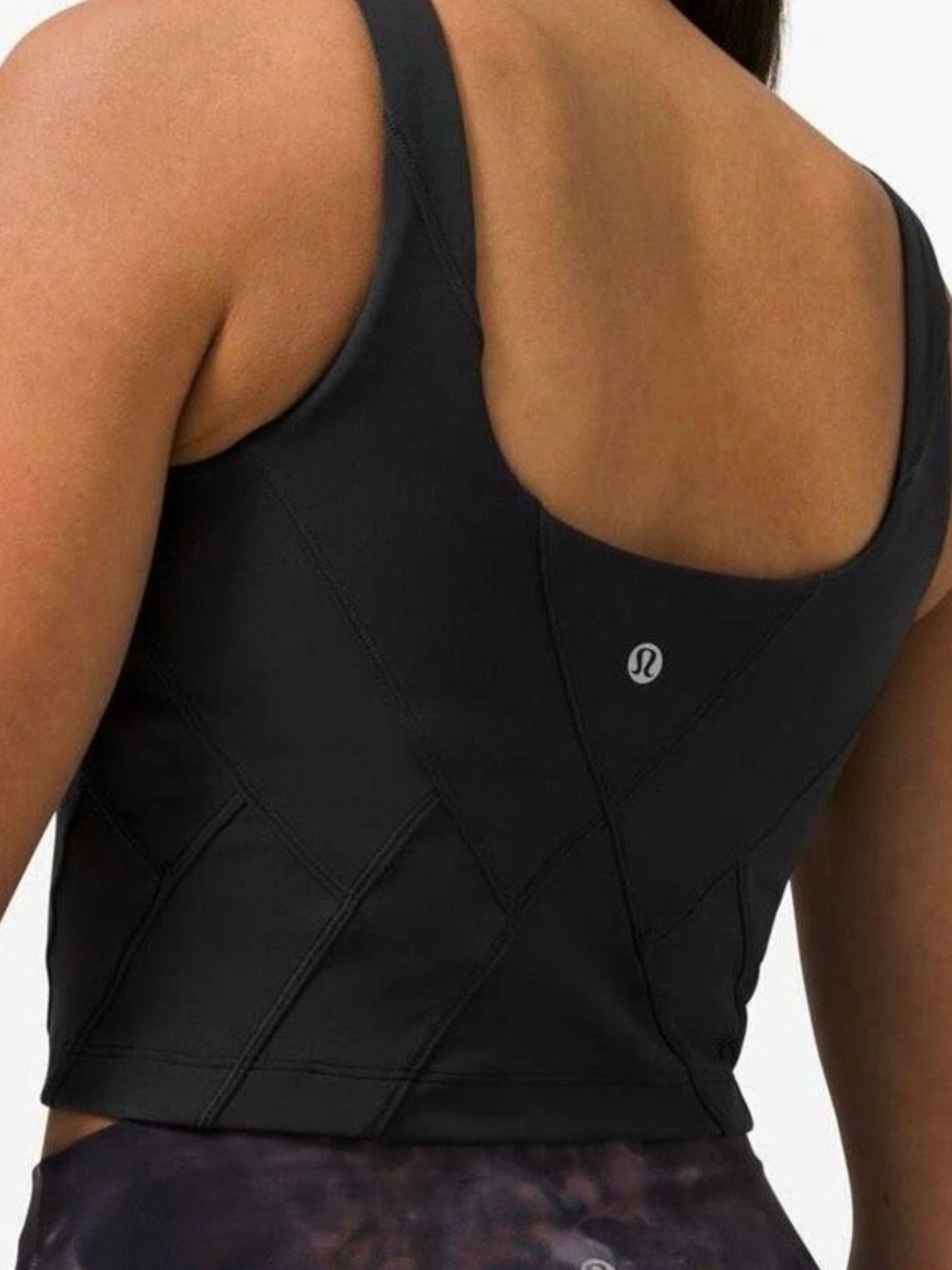 Lululemon NULU Fold Tight Crop Yoga Tank 8